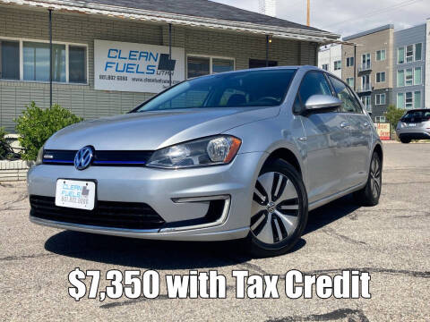 2016 Volkswagen e-Golf for sale at Clean Fuels Utah SLC in Salt Lake City UT