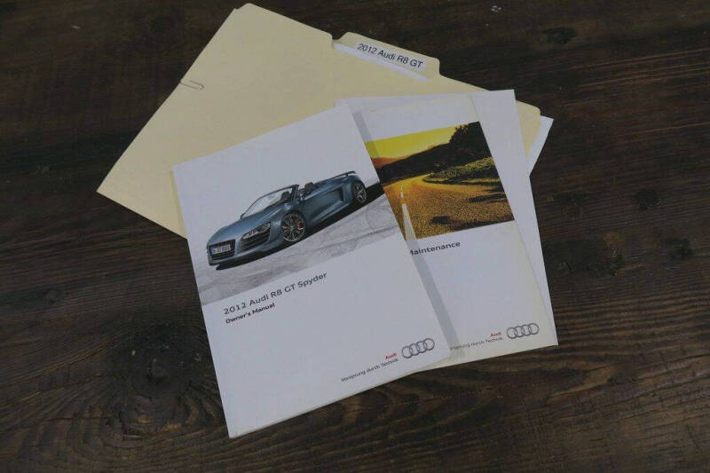 2012 Audi R8 GT 5.2 quattro Spyder