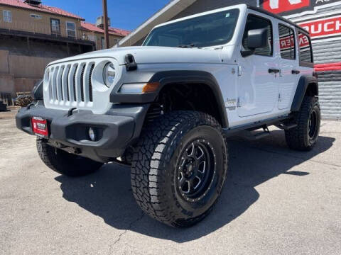 2019 Jeep Wrangler Unlimited for sale at Red Rock Auto Sales in Saint George UT