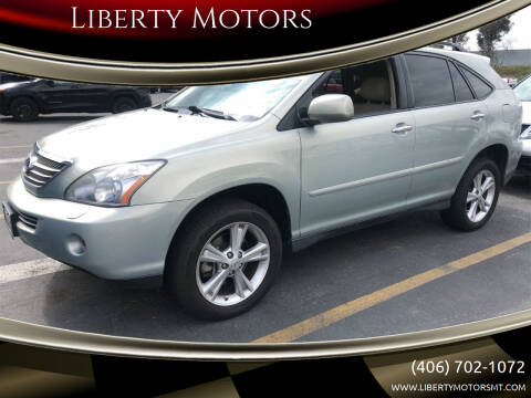 2008 Lexus RX 400h for sale at Liberty Motors in Billings MT