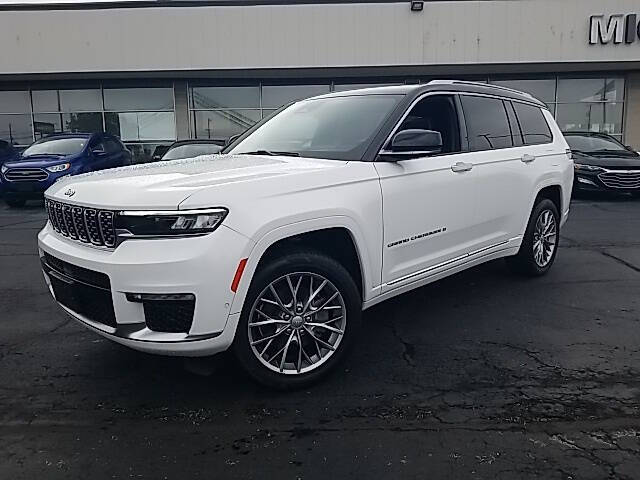 Used 2022 Jeep Grand Cherokee L Summit with VIN 1C4RJKEG7N8512773 for sale in Bellefontaine, OH
