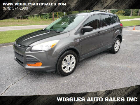 2015 Ford Escape for sale at WIGGLES AUTO SALES INC in Mableton GA