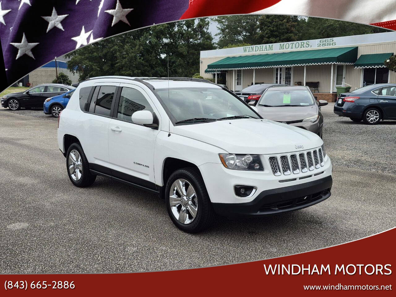 White 2016 Jeep Compass High Altitude High Altitude 4dr SUV 1