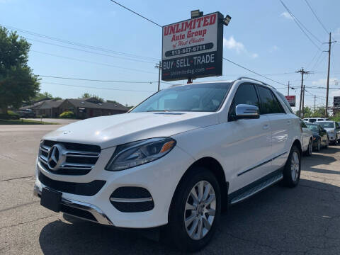 2016 Mercedes-Benz GLE for sale at Unlimited Auto Group in West Chester OH