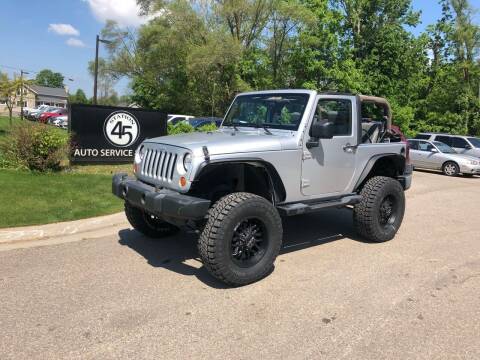 2008 Jeep Wrangler for sale at Station 45 AUTO REPAIR AND AUTO SALES in Allendale MI