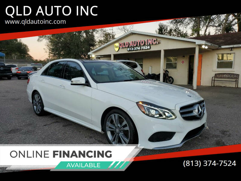 2014 Mercedes-Benz E-Class for sale at QLD AUTO INC in Tampa FL