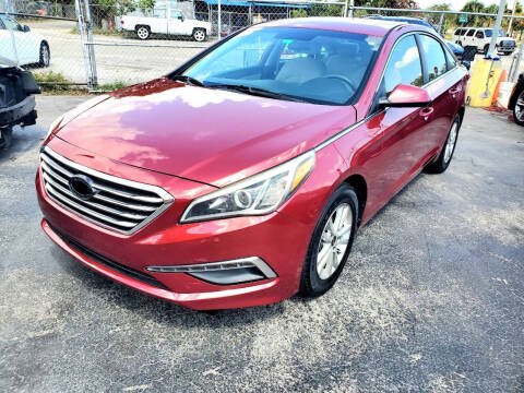 2015 Hyundai Sonata for sale at A Group Auto Brokers LLc in Opa-Locka FL