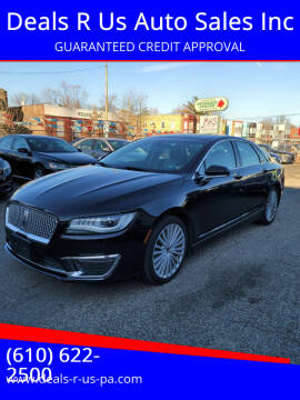 2017 Lincoln MKZ for sale at Deals R Us Auto Sales Inc in Lansdowne PA