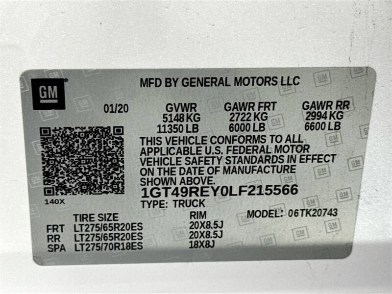 2020 GMC Sierra 2500HD