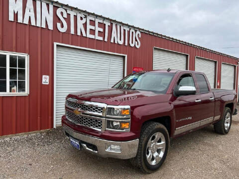 2014 Chevrolet Silverado 1500 for sale at Main Street Autos Sales and Service LLC in Whitehouse TX