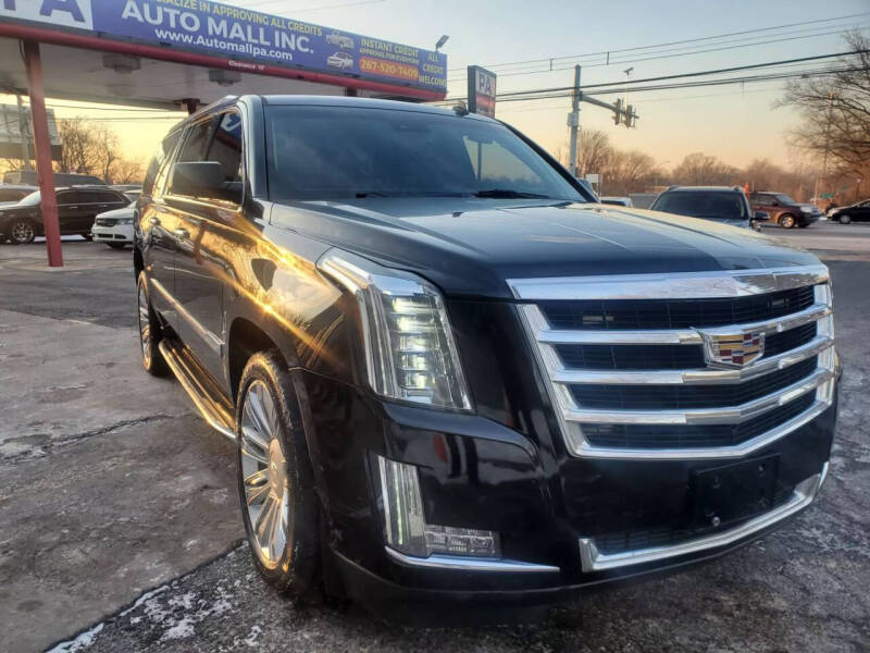 2015 Cadillac Escalade ESV for sale at PA Auto Mall Inc in Bensalem PA