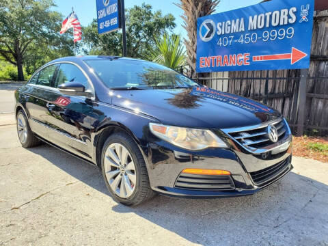 2012 Volkswagen CC for sale at SIGMA MOTORS USA in Orlando FL