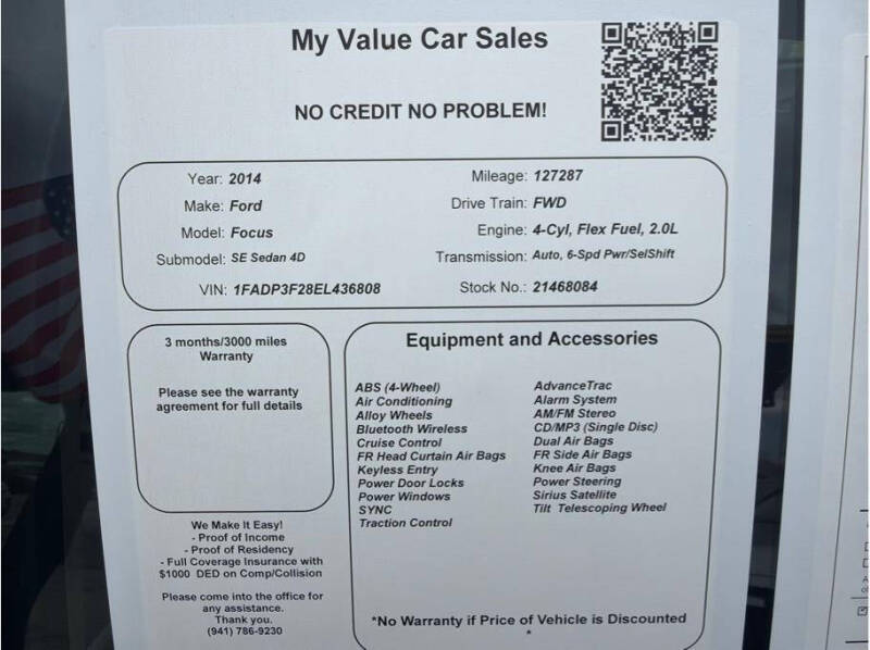 2014 Ford Focus SE