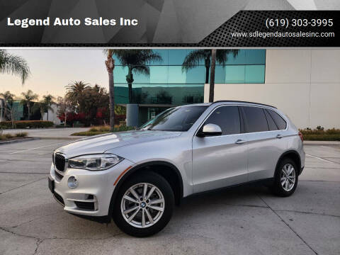 2015 BMW X5 for sale at Legend Auto Sales Inc in Lemon Grove CA