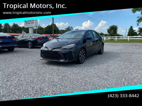 2018 Toyota Corolla for sale at Tropical Motors, Inc. in Riceville TN