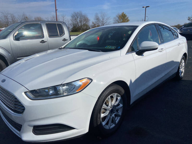 2016 Ford Fusion for sale at EAGLE ONE AUTO SALES in Leesburg OH