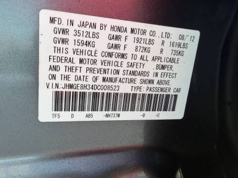 2013 Honda Fit