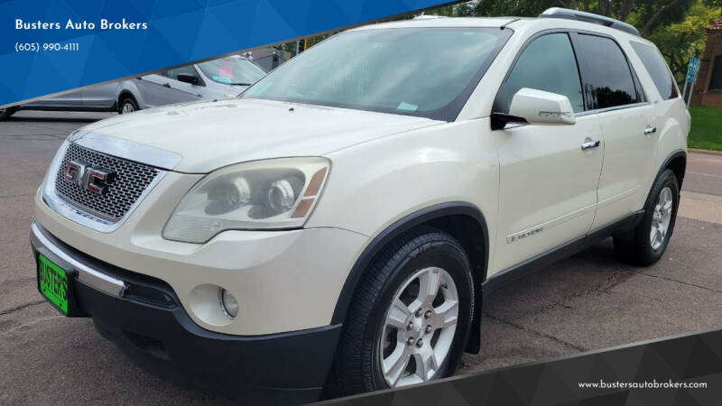 2008 GMC Acadia for sale at Busters Auto Brokers in Mitchell SD