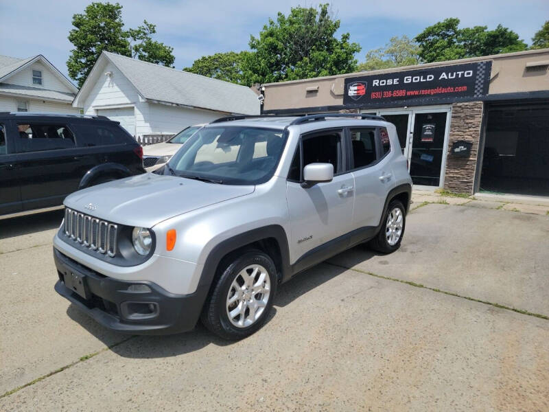 2018 Jeep Renegade for sale at Rose Gold Auto LLC in Islip Terrace NY