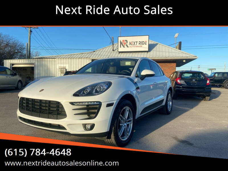 2017 Porsche Macan for sale at Next Ride Auto Sales in Lebanon TN