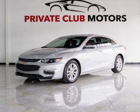 2018 Chevrolet Malibu for sale at Private Club Motors in Houston TX