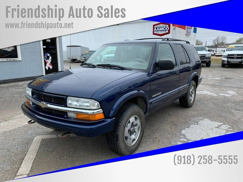 2004 Chevrolet Blazer for sale at Friendship Auto Sales in Broken Arrow OK