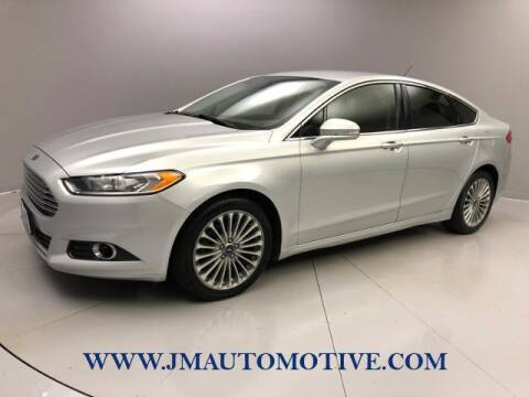 2014 Ford Fusion for sale at J & M Automotive in Naugatuck CT