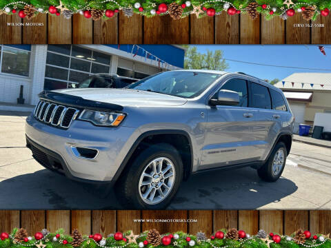 2018 Jeep Grand Cherokee for sale at Wilson Motors in Junction City KS