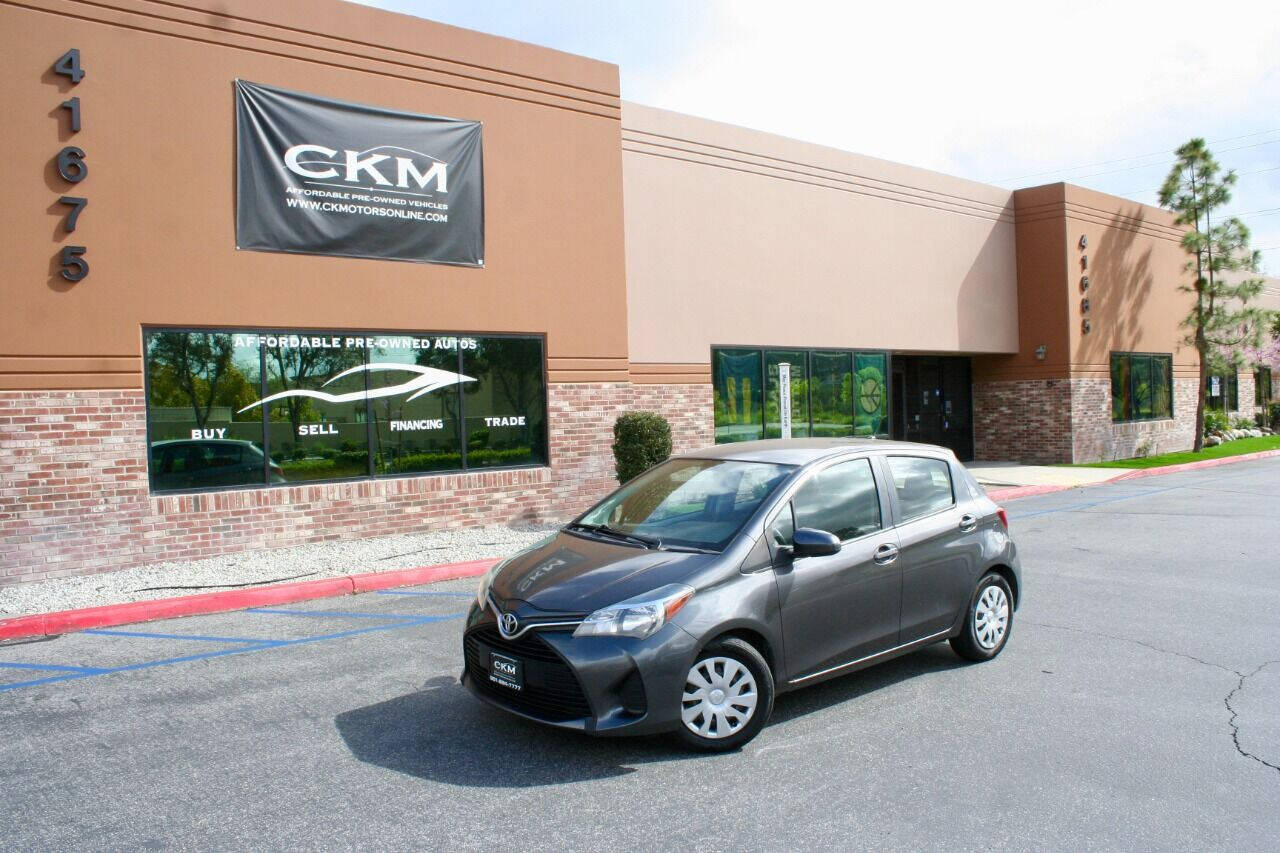 2015 Toyota Yaris for sale at CK Motors in Murrieta, CA