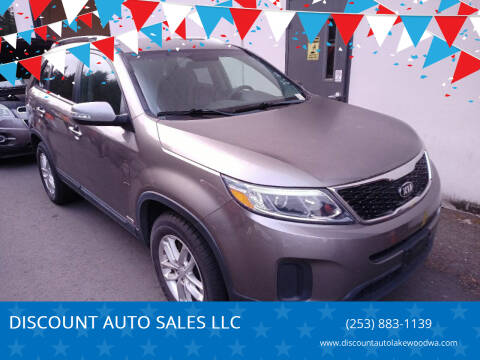 2015 Kia Sorento for sale at DISCOUNT AUTO SALES LLC in Spanaway WA