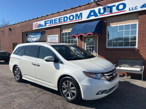 2015 Honda Odyssey for sale at FREEDOM AUTO LLC in Wilkesboro NC