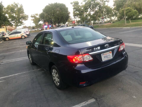 2011 Toyota Corolla for sale at Bell Auto Inc in Long Beach CA