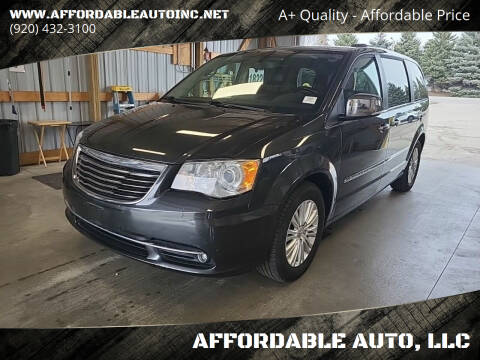 2012 Chrysler Town and Country for sale at AFFORDABLE AUTO, LLC in Green Bay WI