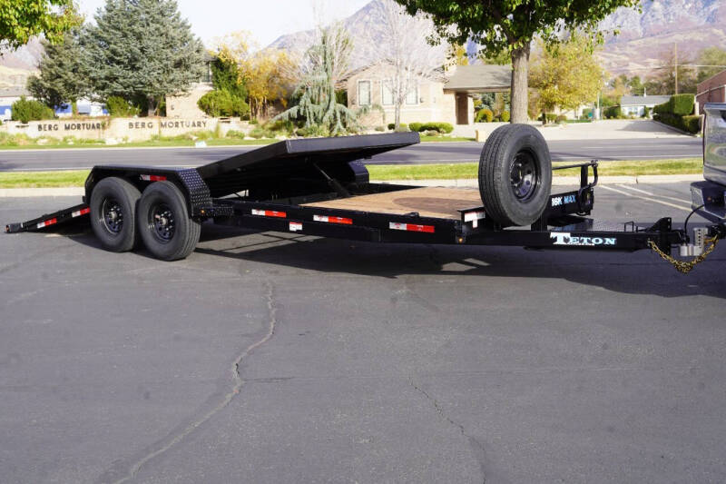 2025 Teton Trailer 16k 22' Tilt for sale at Washburn Motors in Orem UT