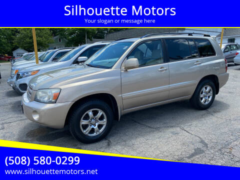 2007 Toyota Highlander for sale at Silhouette Motors in Brockton MA