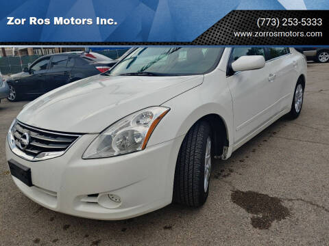 2012 Nissan Altima for sale at Zor Ros Motors Inc. in Melrose Park IL