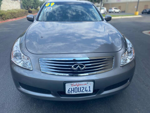 2009 Infiniti G37 Sedan for sale at Select Auto Wholesales Inc in Glendora CA