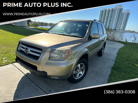 2006 Honda Pilot for sale at PRIME AUTO PLUS INC. in Daytona Beach FL