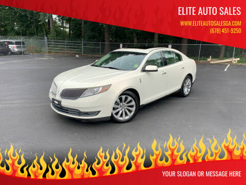 2013 Lincoln MKS for sale at Elite Auto Sales in Stone Mountain GA