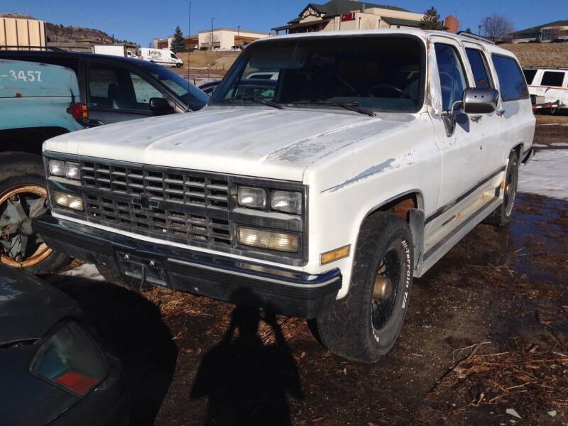 1989 Chevrolet Suburban for sale at Cherry Motors in Castle Rock CO