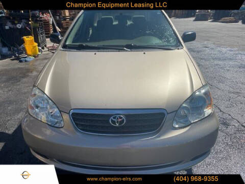 2007 Toyota Corolla for sale at Champion Equipment And Leasing in Atlanta GA