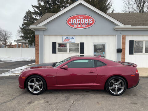 2014 Chevrolet Camaro for sale at Jacobs Motors LLC in Bellefontaine OH