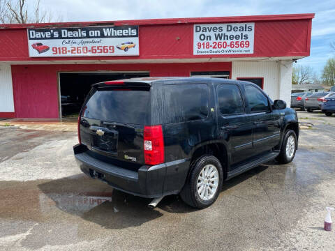 2008 Chevrolet Tahoe for sale at Daves Deals on Wheels in Tulsa OK