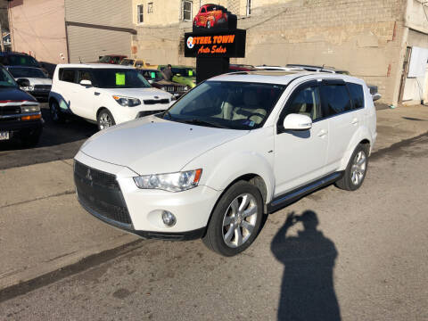 2012 Mitsubishi Outlander for sale at STEEL TOWN PRE OWNED AUTO SALES in Weirton WV