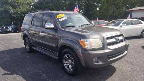 2007 Toyota Sequoia for sale at S.W.A. Cars in Grayson GA