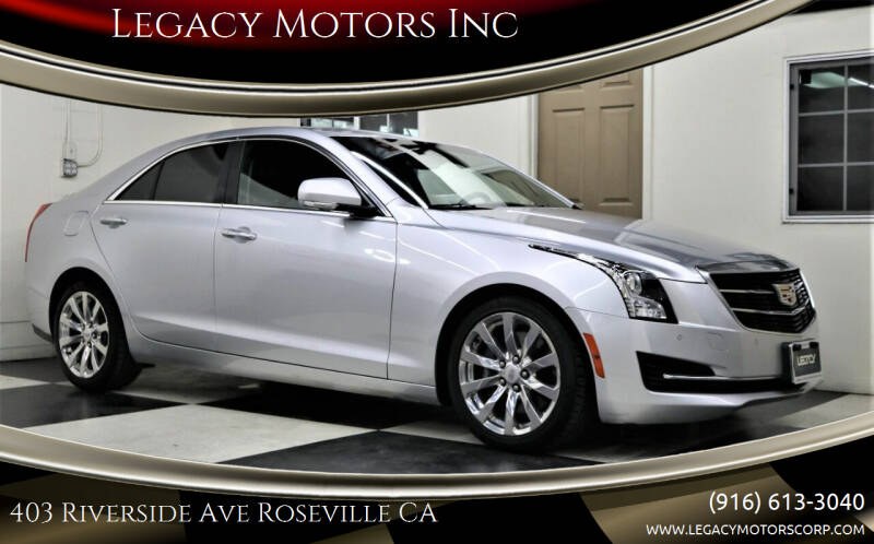 2017 Cadillac ATS for sale at Legacy Motors Inc in Roseville CA