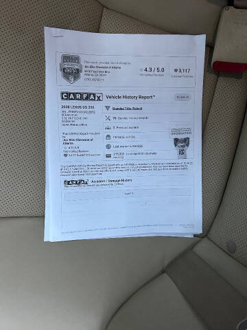 2008 Lexus GS 350