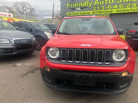 2015 Jeep Renegade for sale at Friendly Auto Sales in Detroit MI