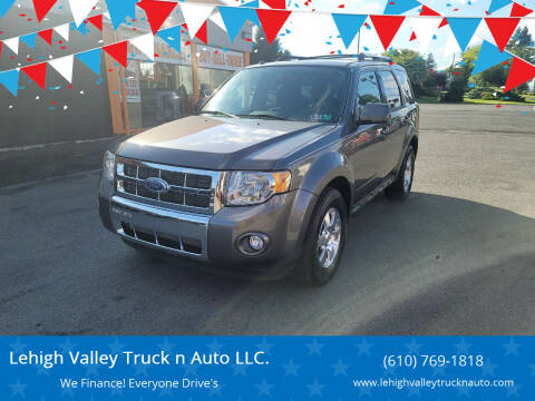 2011 Ford Escape for sale at Lehigh Valley Truck n Auto LLC. in Schnecksville PA