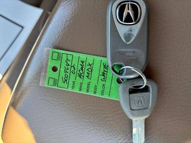 White 2002 Acura MDX Base AWD 4dr SUV 16